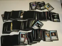 Large lot of Star Trek CCG 1E Voyager common & uncommon cards - Image 1