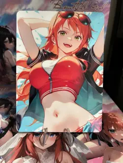 Non-Holo Beautiful Waifu Card Goddess Story CCG Anime Waifu Double Sided - Image 1