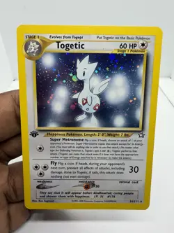 Pokemon Togetic 1st Edition Neo Genesis Holo Card 16/111 ~ MINT CONDITION❗ - Image 2