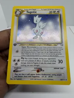 Pokemon Togetic 1st Edition Neo Genesis Holo Card 16/111 ~ MINT CONDITION❗ - Image 4