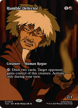 Humble Defector (REGULAR) x1 - MTG Avatar: The Last Airbender Eternal TLE #30 - Image 1