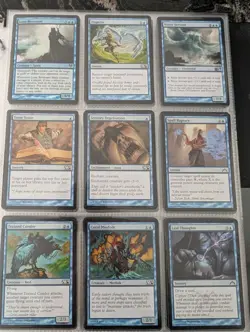 Magic The Gathering Blue Lot - One Holo Foil - Image 2