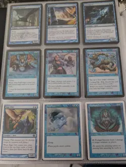 Magic The Gathering Blue Lot - One Holo Foil - Image 3