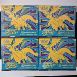 X4 Pokemon TCG: ME- Ascended Heroes Pokemon Center Elite Trainer Box (ETB) - Image 1