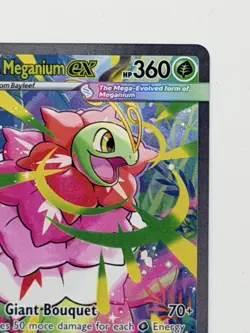 Pokemon Mega Meganium ex 272/217 Ascended Heroes Special Illustration Rare NM - Image 2