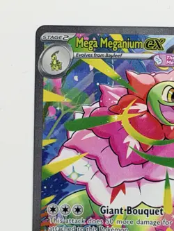 Pokemon Mega Meganium ex 272/217 Ascended Heroes Special Illustration Rare NM - Image 3