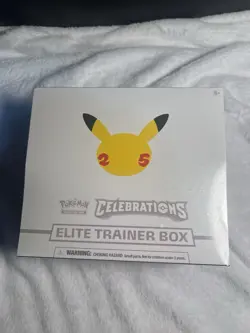 Pokemon TCG: 25th Anniversary Celebrations Elite Trainer Box Sealed English - Image 1