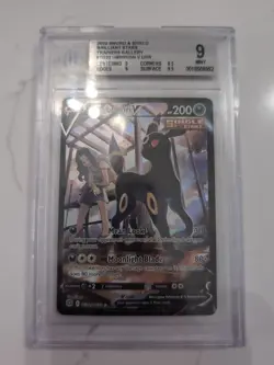 Pokemon TCG Umbreon V TG22/TG30 Trainer Gallery Brilliant Stars BGS 9 - Image 1