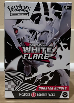 Pokemon Scarlet & Violet White Flare Booster Bundle Box 2025 Reshiram English - Image 1
