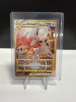 Hisuian Zoroark VSTAR 213/196 Secret Rare Lost Origin Pokemon Near Mint - Image 1
