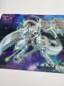 YUGIOH 2010 STARSTRIKE BLAST SNEAK PEEK PLAYMAT SHOOTING STAR DRAGON 14" x 24" - Image 4