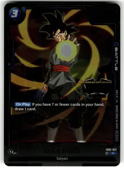 Goku Black FB01-037 R Judge Store Dragon Ball Fusion World Super Card - Image 1
