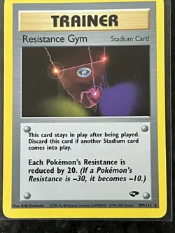 Pokemon Card - Resistance Gym Gym Challenge 109/132 Rare - Image 1