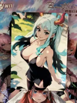 Non-Holo Beautiful Waifu Card Goddess Story CCG Anime Waifu Double Sided - Image 1