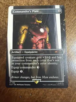 Commander's Plate (1733) Secret Lair Drop Regular - Image 1