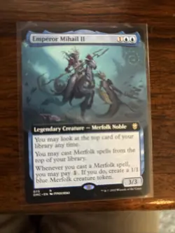 Emperor Mihail II (Extended Art) Commander: Dominaria United Regular - Image 2