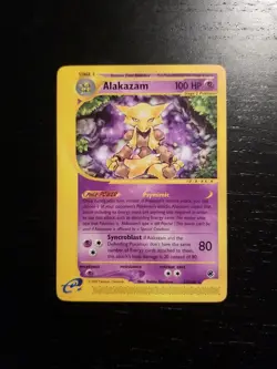 Alakazam 33/165 Expedition Rare Non Holo - (LP) - 2002 E Series Pokemon WOTC - Image 1