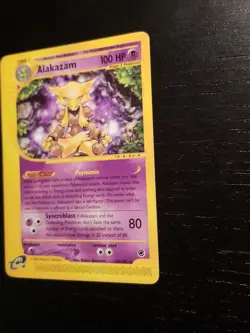 Alakazam 33/165 Expedition Rare Non Holo - (LP) - 2002 E Series Pokemon WOTC - Image 3