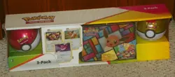 POKEMON 2021 - Eeveelution Collectors Chest + 2 Pokeball Tins - 11 Booster Packs 820650101373 - Image 1