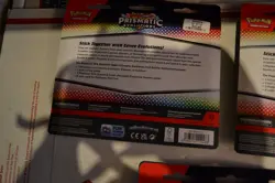 LOT OF 3 Pokemon TCG Scarlet Violet Prismatic Evolutions Tech Sticker Collection - Image 5
