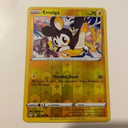 Emolga 057/203 Evolving Skies Reverse Holo Common Pokemon Light Play+ - Image 3