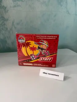 Pokemon World Championships 2025 STAFF Damage Dice & Condition Marker Set SEALED - Image 1