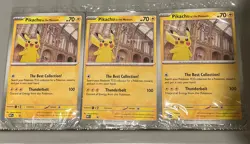 Pokemon 3 x Natural History Museum Promo - Pikachu At The Museum - Image 1