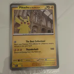 Pokemon 3 x Natural History Museum Promo - Pikachu At The Museum - Image 2