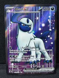Pokemon TCG: Absol ex 214/197 Ultra Rare Full Art SV03: Obsidian Flames Holo - Image 1