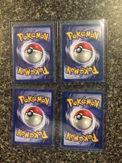 VENONAT 1ST EDITION 1999 POKEMON JUNGLE 63/64 (LOT OF 4) NEVER PLAYED/NM! - Image 2