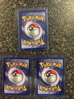 ODDISH 1ST EDITION 1999 POKEMON JUNGLE 58/64 (LOT OF 3) NEVER PLAYED/! - Image 2