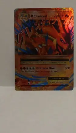 Pokemon M Charizard EX Full Art 13/108 Evolutions Ultra Rare Holo 220HP - Image 2