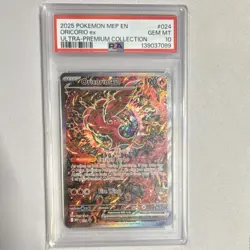 Pokemon Oricorio ex Me: Mega Evolution Promo 024 Holo PSA 10 2025 - Image 1