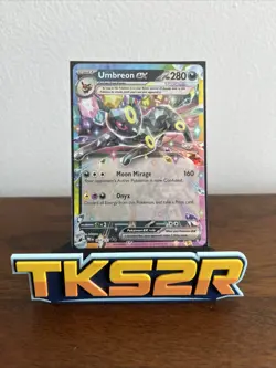 Umbreon EX Pokemon TCG 60/131 Holo Double Rare Prismatic Evolutions - Image 1