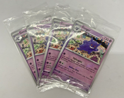 Playset Pokemon TCG Indonesia Gengar Winner Promo Poke Ball Rare (4 cards) - Image 1
