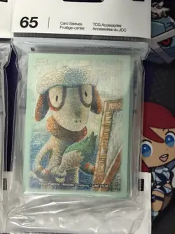 Pokemon Card Van Gogh Lot Of 4 Sleeves Pikachu / Eevee / Smeargle / Sunflora - Image 4