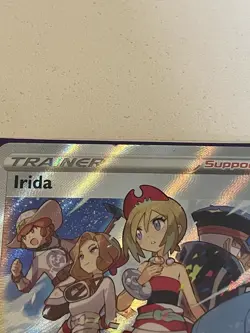 Irida GG63/GG70 Full Art Holo Pokemon Trading Card | TRAINER - Image 3
