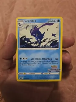 Greninja (Illustration Contest 2022) SWSH305 SWSH: Sword & Shield Promo Cards... - Image 1