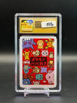 CGC PRISTINE 10 Gloom Pokemon Playing Cards JPN Old Maid - Image 2