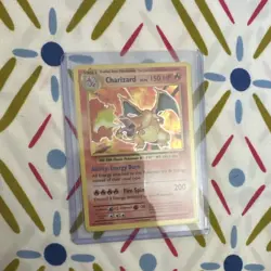 Pokemon Charizard Holo Rare Evolutions 11/108 150 HP Energy Burn Fire Spin Card - Image 1