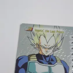 Vegeta, the Last Prince LIMITED FOIL LV3 Card #193 Score Cell Saga DBZ CCG 2001 - Image 5