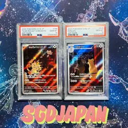 PSA10 Team Rocket's Meowth&Persian SV10 109 SV6a 075 Sequential# Pokemon Card - Image 1