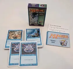 2001 MTG 7th Edition Theme Deck Bomber Mono Blue English WOC06238 EUC - Image 1