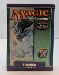 2001 MTG 7th Edition Theme Deck Bomber Mono Blue English WOC06238 EUC - Image 2