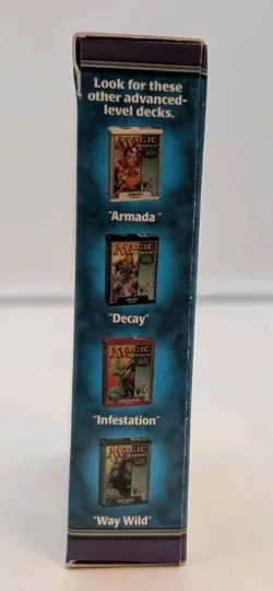 2001 MTG 7th Edition Theme Deck Bomber Mono Blue English WOC06238 EUC - Image 3