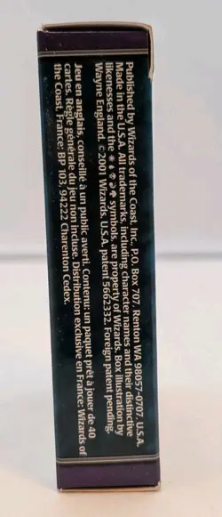 2001 MTG 7th Edition Theme Deck Bomber Mono Blue English WOC06238 EUC - Image 5