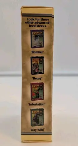 2001 MTG 7th Edition Theme Deck Armada Mono White English Complete In Box EUC - Image 3