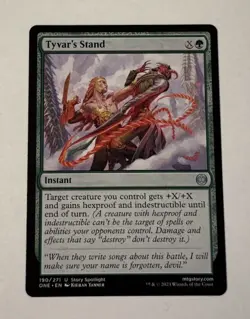 MTG Tyvar's Stand - Phyrexia: All Will Be One LP - Image 1