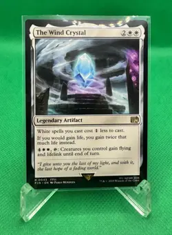 Magic The Gathering- The Wind Crystal (Non-foil) Final Fantasy 0043 Rare MTG - Image 1
