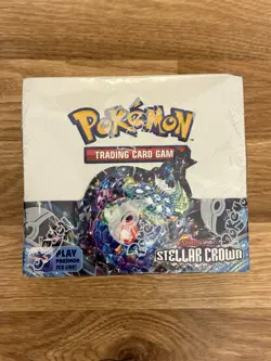 Pokemon TCG Stellar Crown Booster Box (Factory Sealed) - Image 1